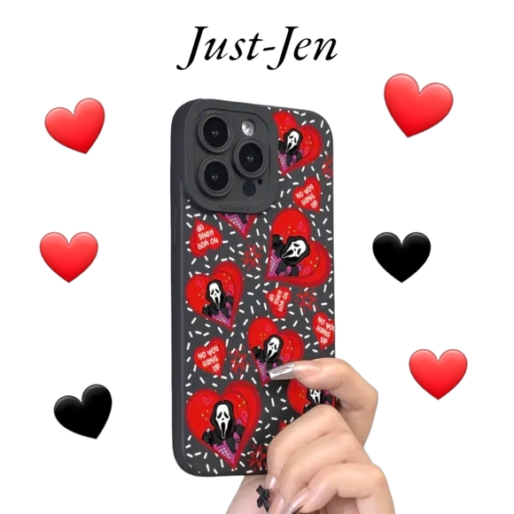 NWT!! SCREAMS GHOSTFACE IPHONE DURABLE CASE!! YOU HANG UP CASE!! Various Sizes - Picture 2 of 16